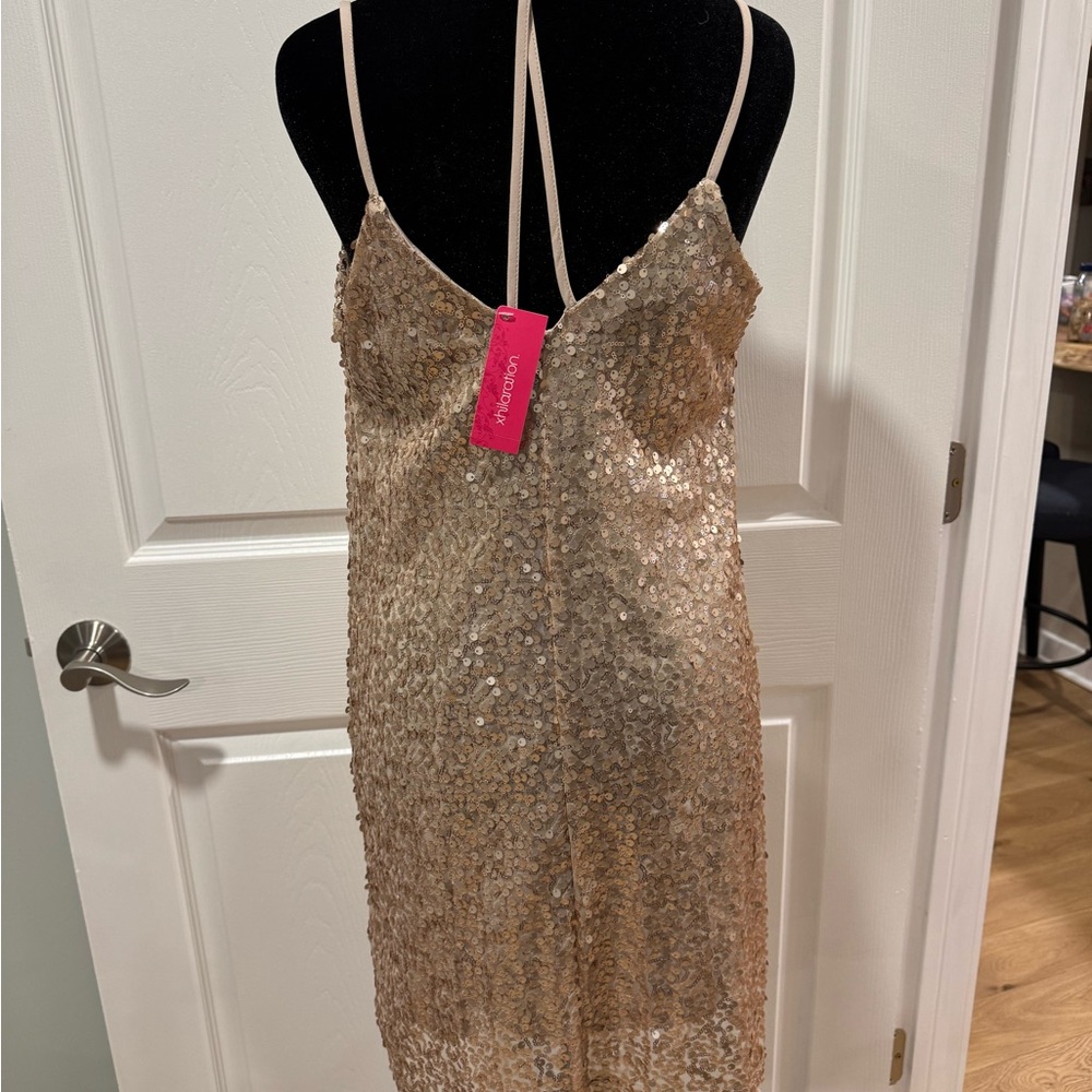 Target Sequin Mini Dress women’s small - Picture 5 of 15